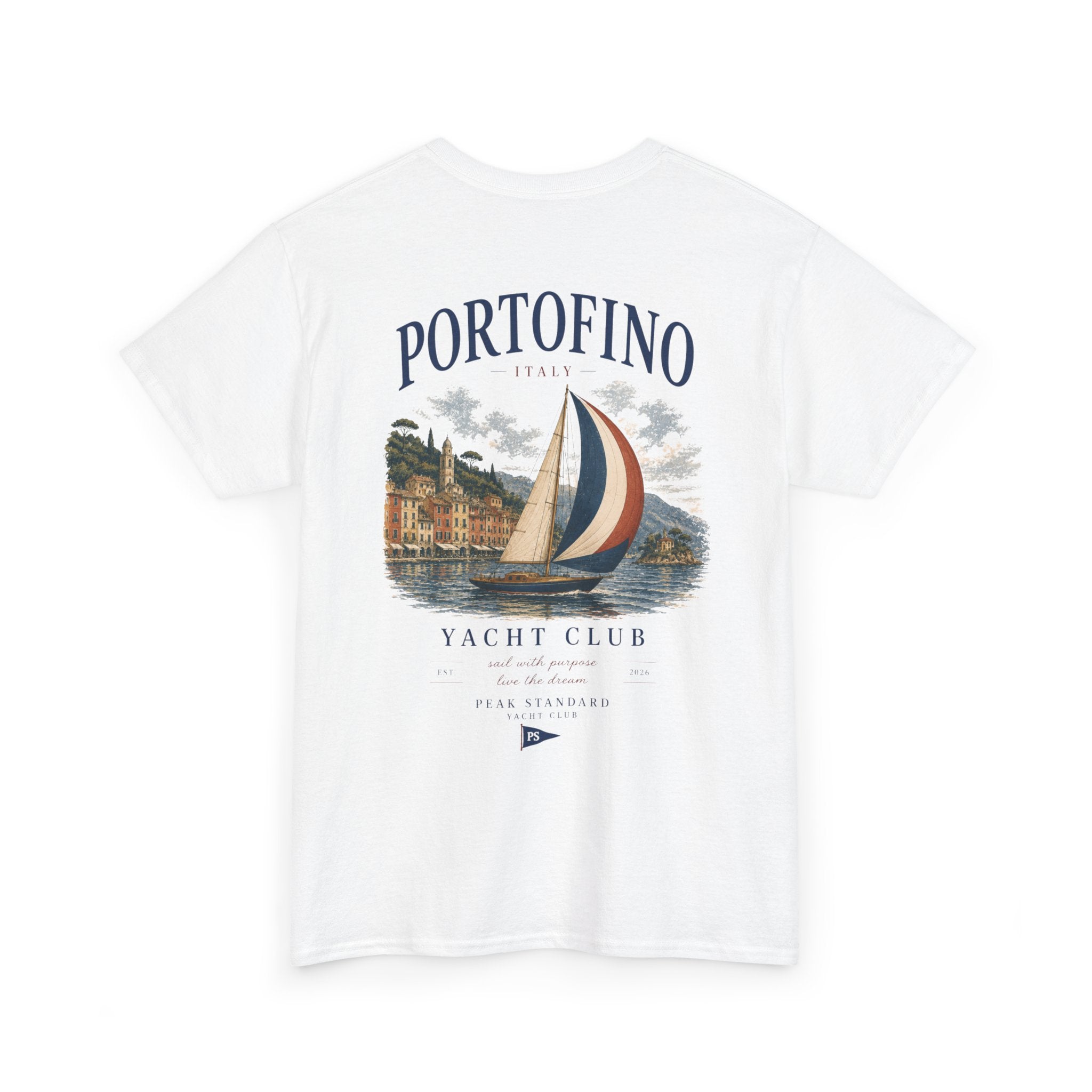 Portofino Italy Sailing T-shirt