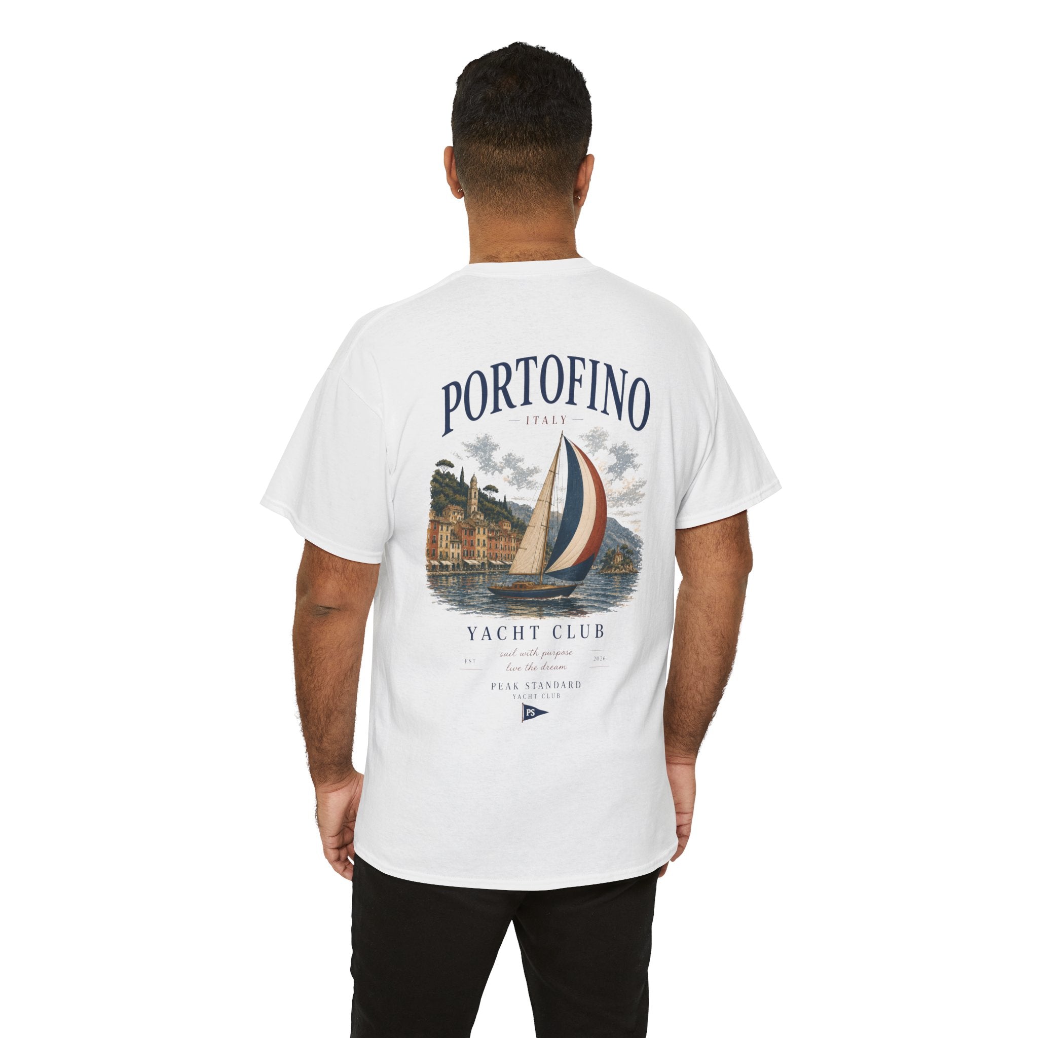 Portofino Italy Sailing T-shirt